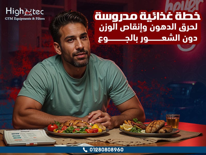 خطة غذائية مدروسة لحرق الدهون وإنقاص الوزن دون الشعور بالجوع