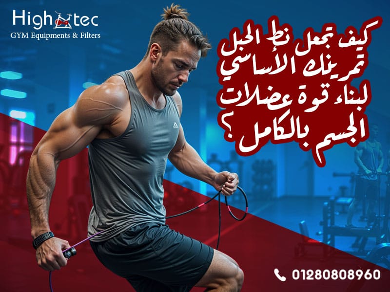 كيف تجعل نط الحبل تمرينك الأساسي لبناء قوة عضلات الجسم بالكامل