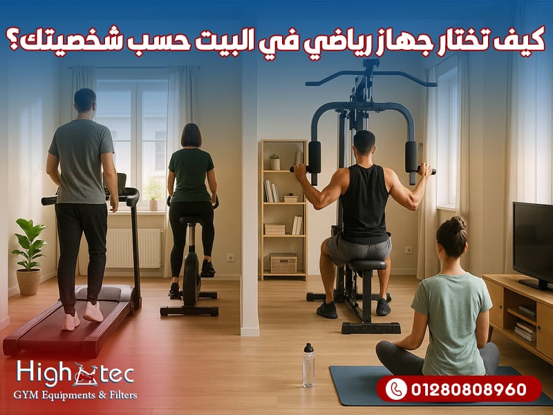 كيف تختار جهاز رياضي في البيت حسب شخصيتك؟