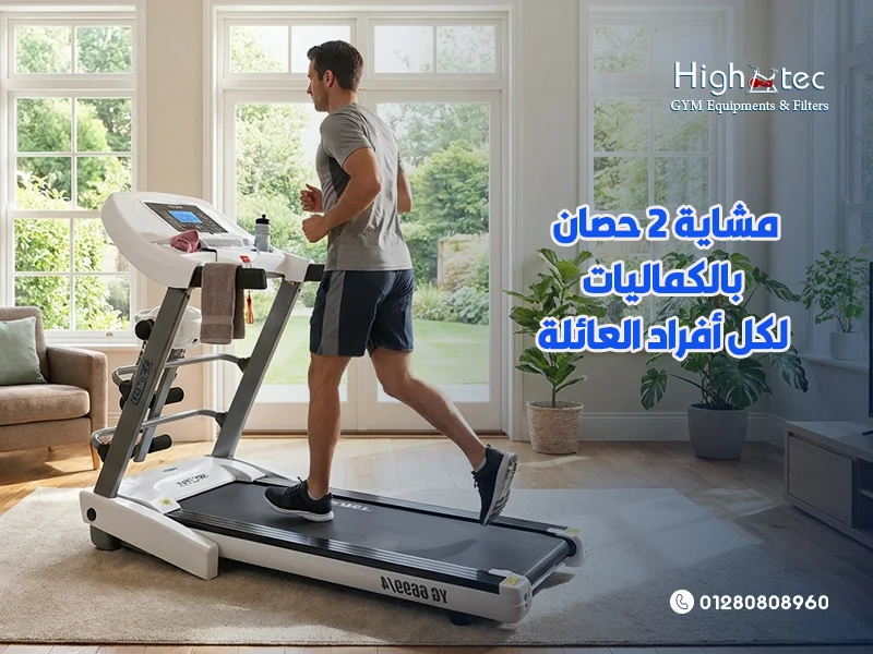 مشاية 2 حصان بالكماليات لكل أفراد العائلة