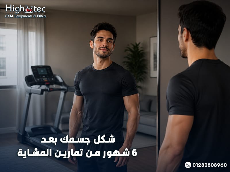 شكل جسمك بعد 6 شهور من تمارين المشاية